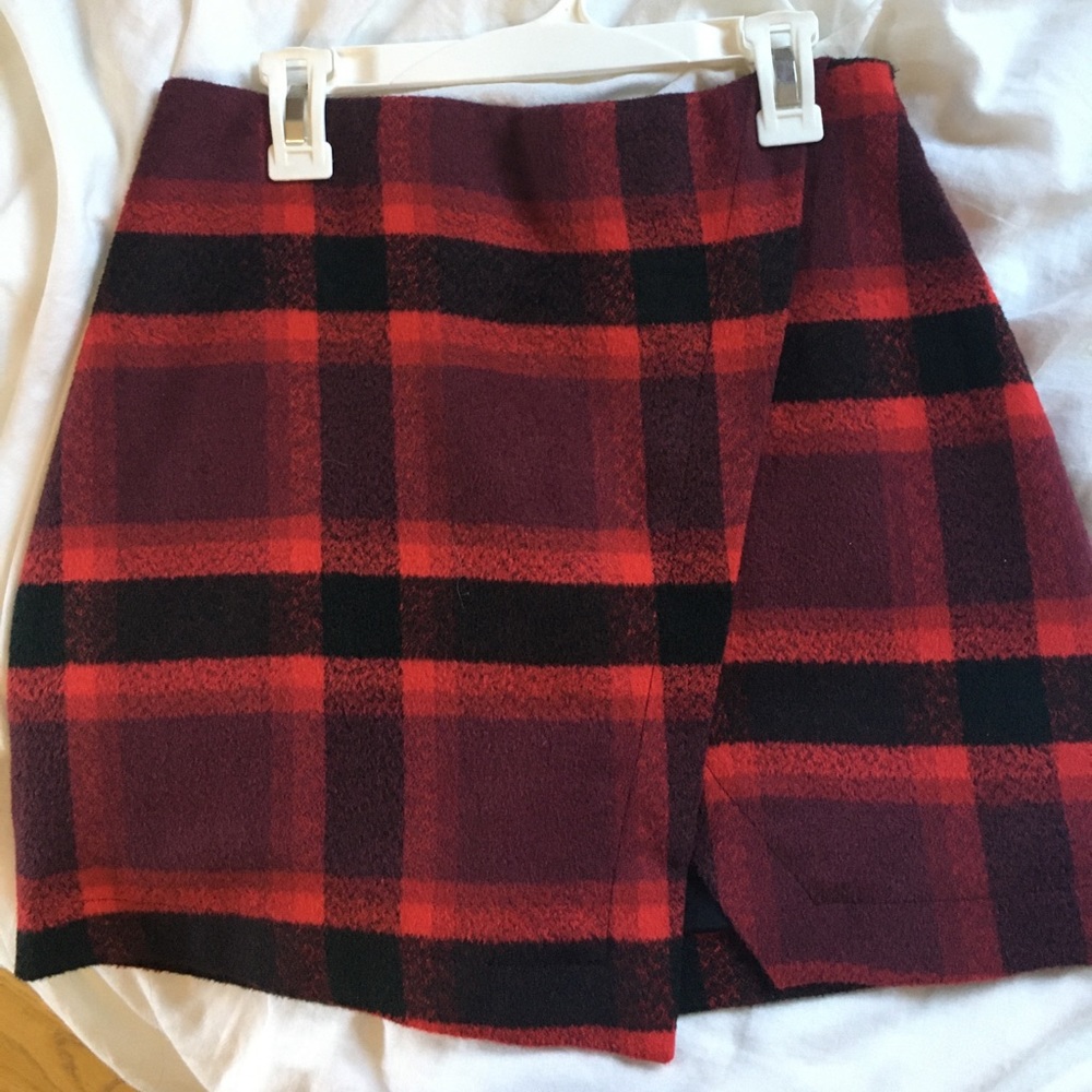 Plaid skirt